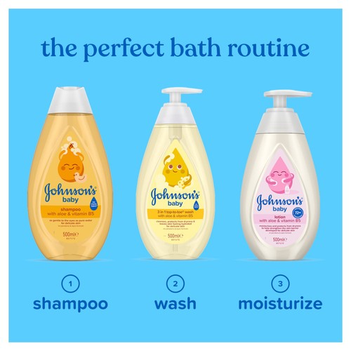 Johnson's Baby Top-To-Toe Body Wash for Delicate Skin