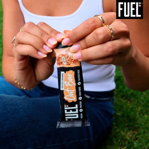 FUEL 10K Salted Caramel Protein Cereal Oat Bars