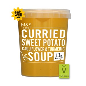 Curried Sweet Potato Cauliflower & Turmeric
