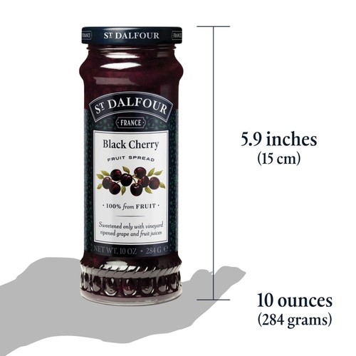 St Dalfour Black Cherry Fruit Spread
