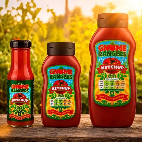 Gnome Rangers Tomato Ketchup Squeezy