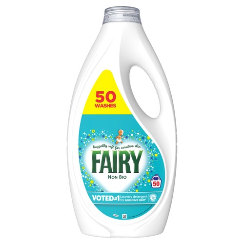 Fairy Non Bio Washing Liquid for Sensitive Skin 50 Washes