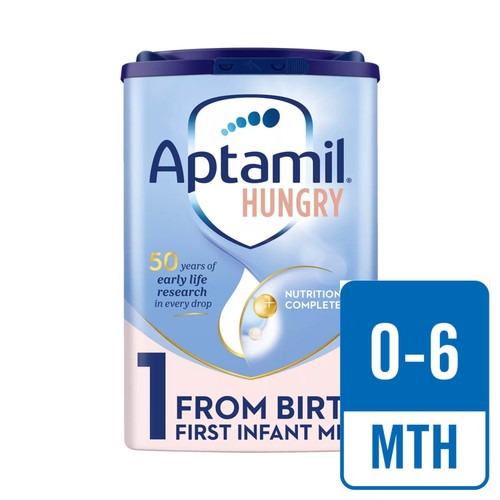 Aptamil Hungry First Infant Baby Milk Formula Powder from Birth
