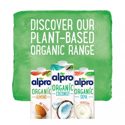 Alpro Organic Soya No Sugars Long Life Dairy Free Drink