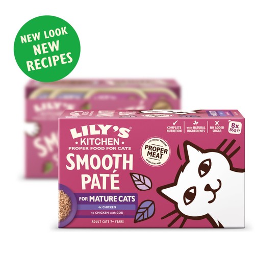 Lily's Kitchen Cat Mature Pate Multipack