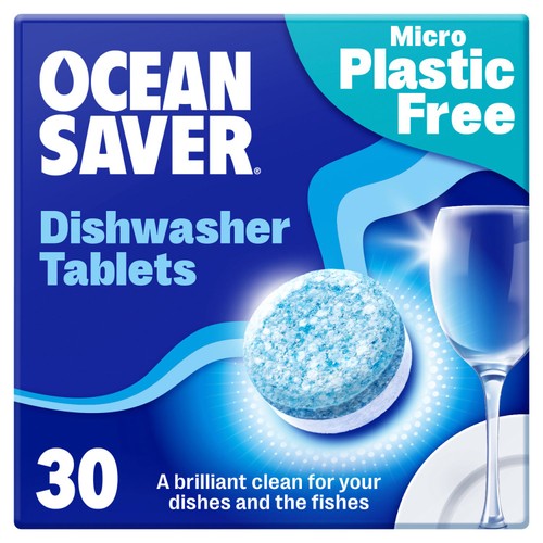 OceanSaver Plastic Free Eco Dishwasher Tablets