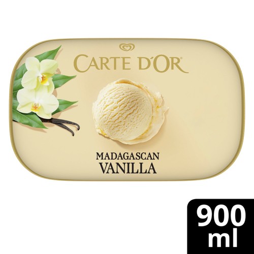 Carte D'Or Madagascan Vanilla Ice Cream Tub