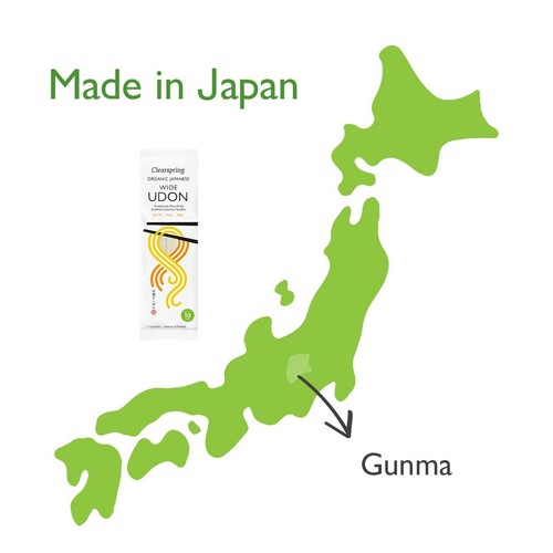 Clearspring Organic Japanese Wide Udon Noodles