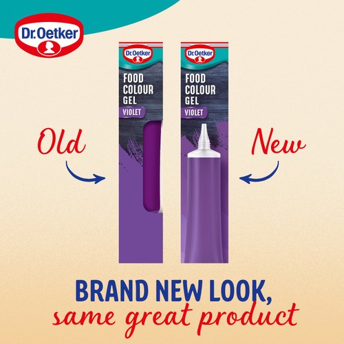 Dr. Oetker Violet Food Colouring Gel