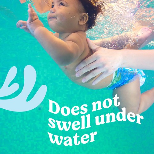 Huggies Little Swimmers Swim Nappies, Size 3-4 (7-15kg)