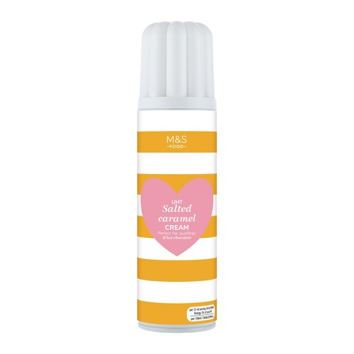 M&S UHT Salted Caramel Cream