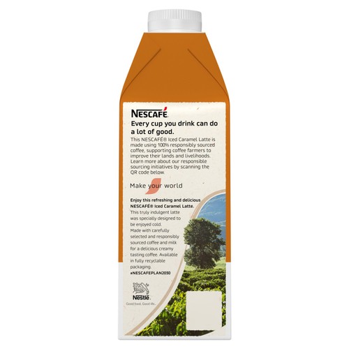 Nescafe Iced Coffee Caramel Flavour Latte