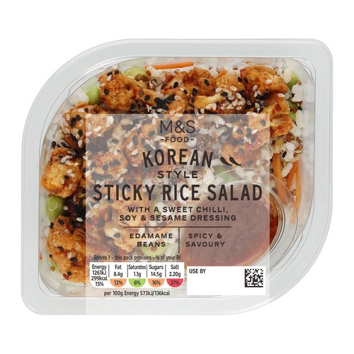 M&S Korean Style Sticky Rice Salad