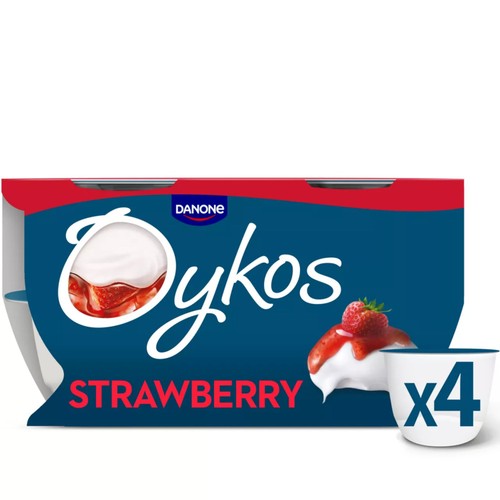 Oykos Strawberry Luxury Greek Style Yoghurt Dessert
