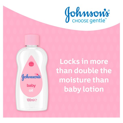 Johnson's Baby Oil for Delicate Skin