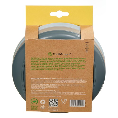 Vital Baby Nourish Perfectly Simple Plates 5pk - natural