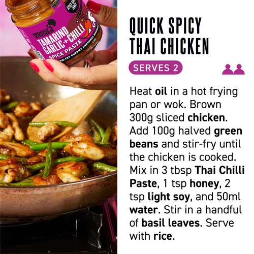Woolf's Kitchen Tamarind, Garlic + Chilli Spice Paste