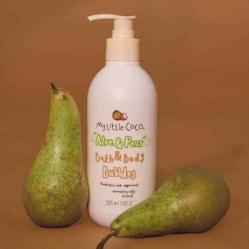 My Little Coco Aloe & Pear Bath & Body Bubbles