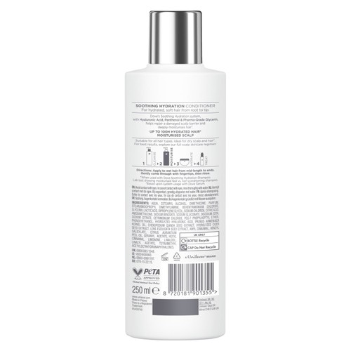 Dove Soothing Hydration Conditioner  for Smooth, Soft and Moisturised Hair