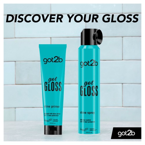 got2b gotGLOSS Hair Spray Finish for Glossy and Glass-like Hair
