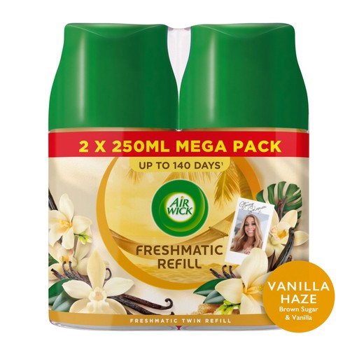 Airwick Vanilla Haze Freshmatic Twin refill