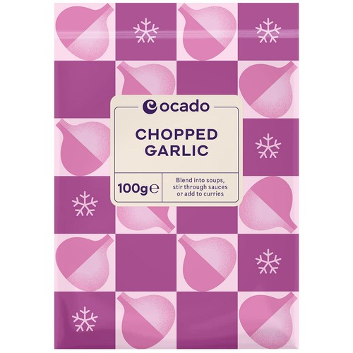 Ocado Frozen Chopped Garlic