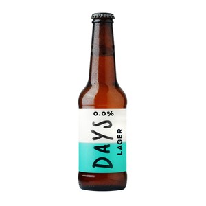 Days 0.0% Alcohol Free Beer Pale Ale Bottle