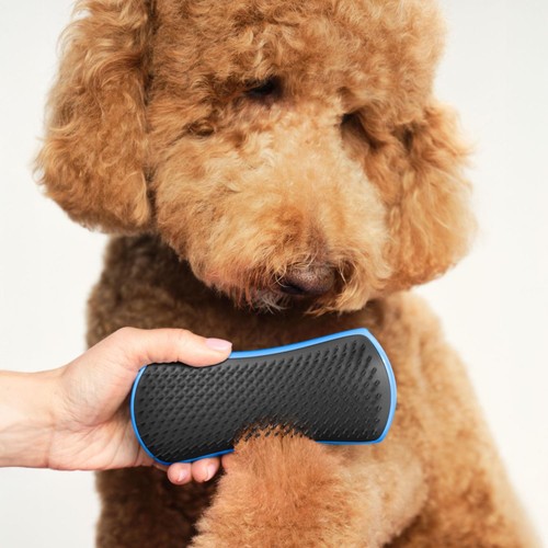 Pet Teezer Large Detangling Brush Blue Grey