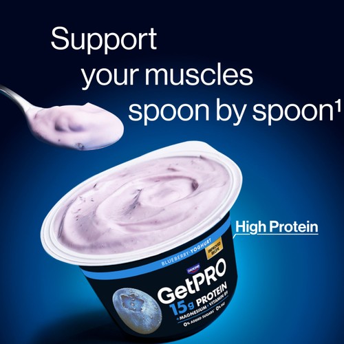 GetPro 15g High Protein Blueberry Yoghurt