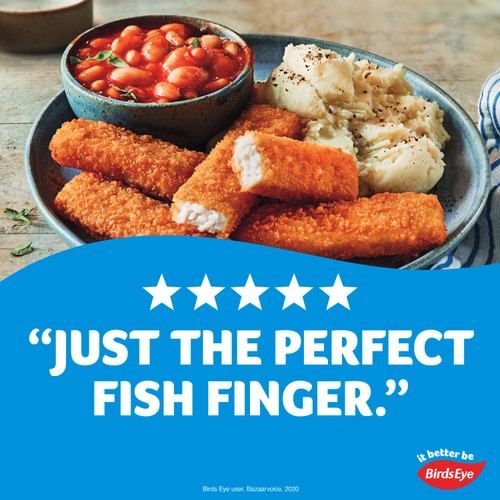 Birds Eye 10 MSC Breaded Haddock Fish Fingers
