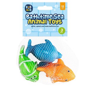Bath Time Sea Animal Toys