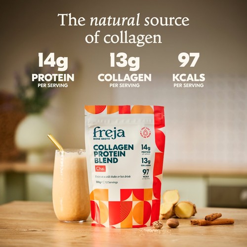 Freja Chai Collagen Protein Shake