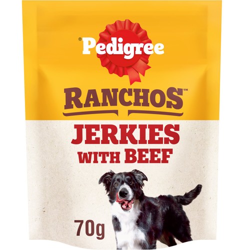 Pedigree Ranchos Originals Jerkies Dog Chew Treat Beef Flavour