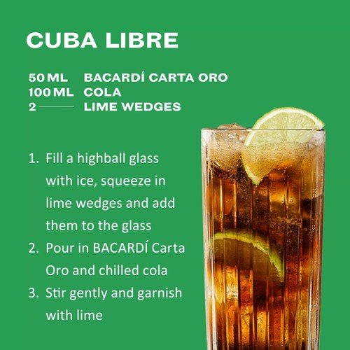 Bacardi Carta Oro Superior Gold Rum