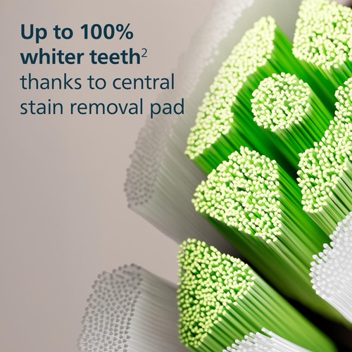 Philips Sonicare W2 Optimal White  Brush Head, Black, 2+1 Pack