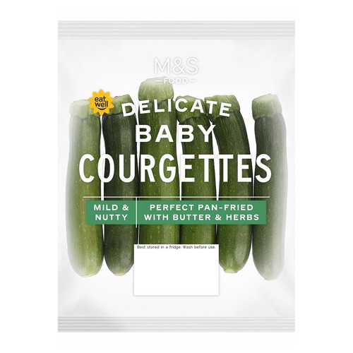 M&S Baby Courgettes