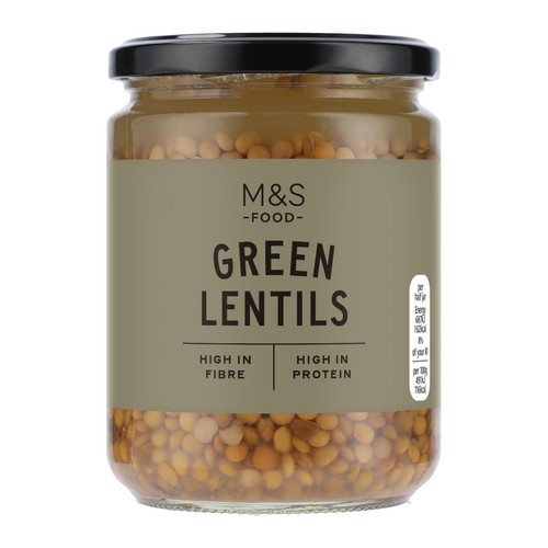 M&S Green Lentils