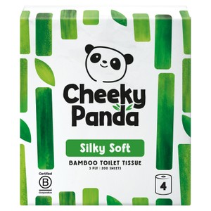 Cheeky Panda Silky Soft Bamboo Toilet Paper
