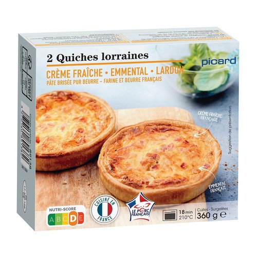 Picard 2 Lorraine Quiches