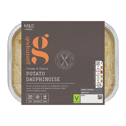 M&S Gastropub Oven Baked Potato Dauphinoise Side