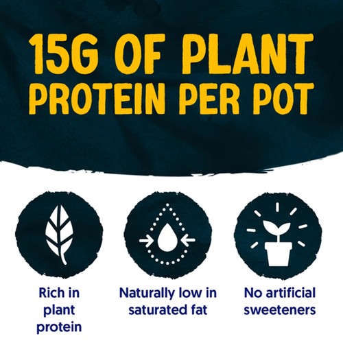 Alpro High Protein Tropical Fruit Dairy Free Soya Yoghurt Alternative
