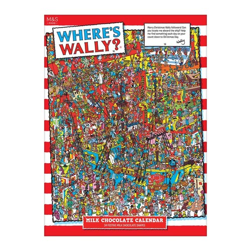 M&S Where's Wally Milk Chocolate Advent Calendar