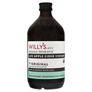 Willy's Organic Live Apple Cider Vinegar with 'The Mother' 