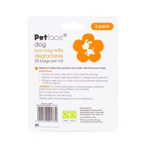 Petface Dog Poop Bag Refills