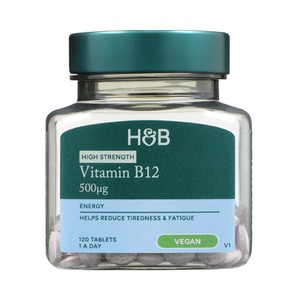 Holland & Barrett Vitamin B12 + Cyanacobalamin 500ug