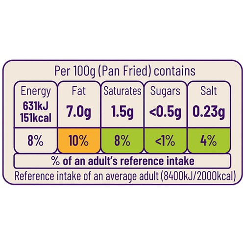 Ocado 4 Sea Bass Fillets Skin On & Boneless
