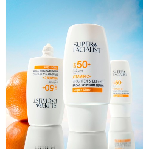 Super Facialist Vit C+ Brighten & Defend SPF50+ Broad Spectrum Serum