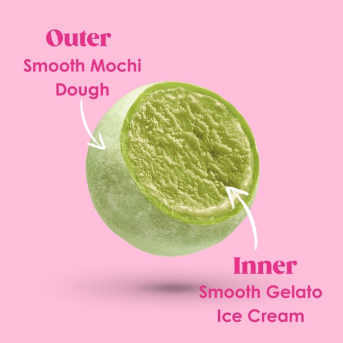 Little Moons Matcha Green Tea Mochi Ice Cream