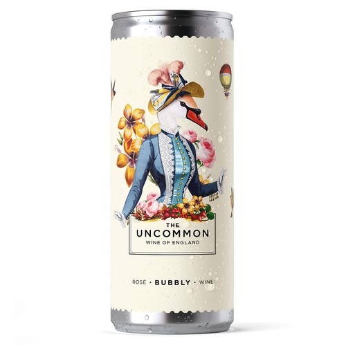 The Uncommon Bubbly Rose Can