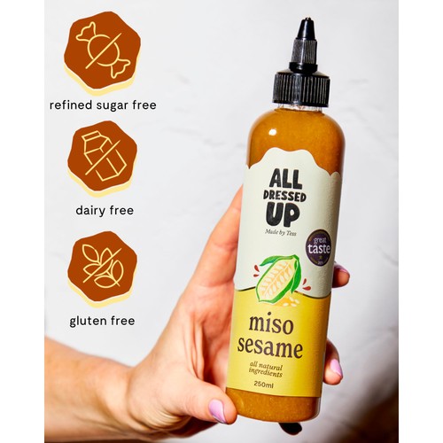 All Dressed Up Miso & Sesame Salad Dressing